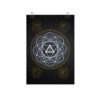 sacred geometry poster