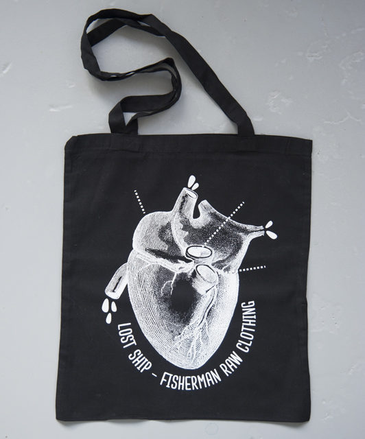 HEART BAG - Black