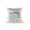 cuscino pillow case punks not dead