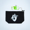 POCHETTE CUORE HEART black